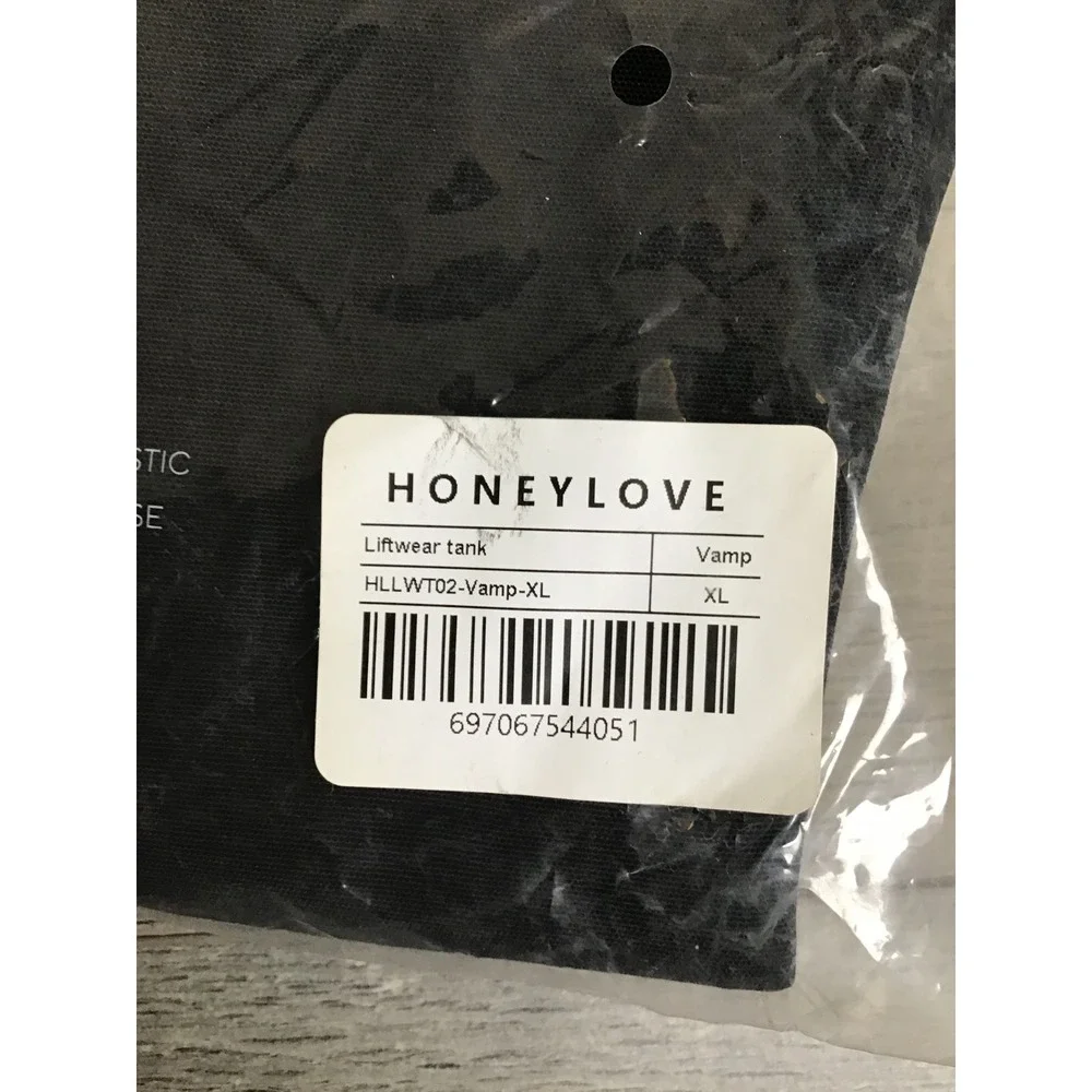Honeylove Women's Vamp LiftWear Built in Bra Tank Tops Size XL NWT